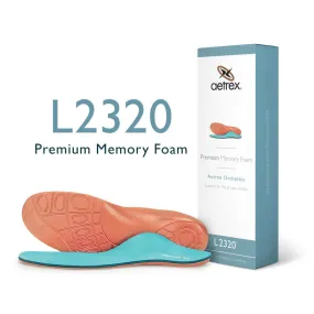 Men's Aetrex Premium Memory Foam Posted Orthotic