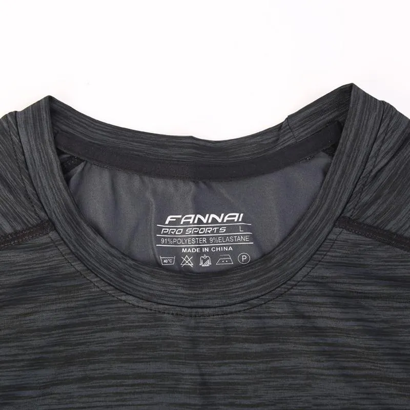 Men's Compression Running Fitness Sportswear T-Shirts