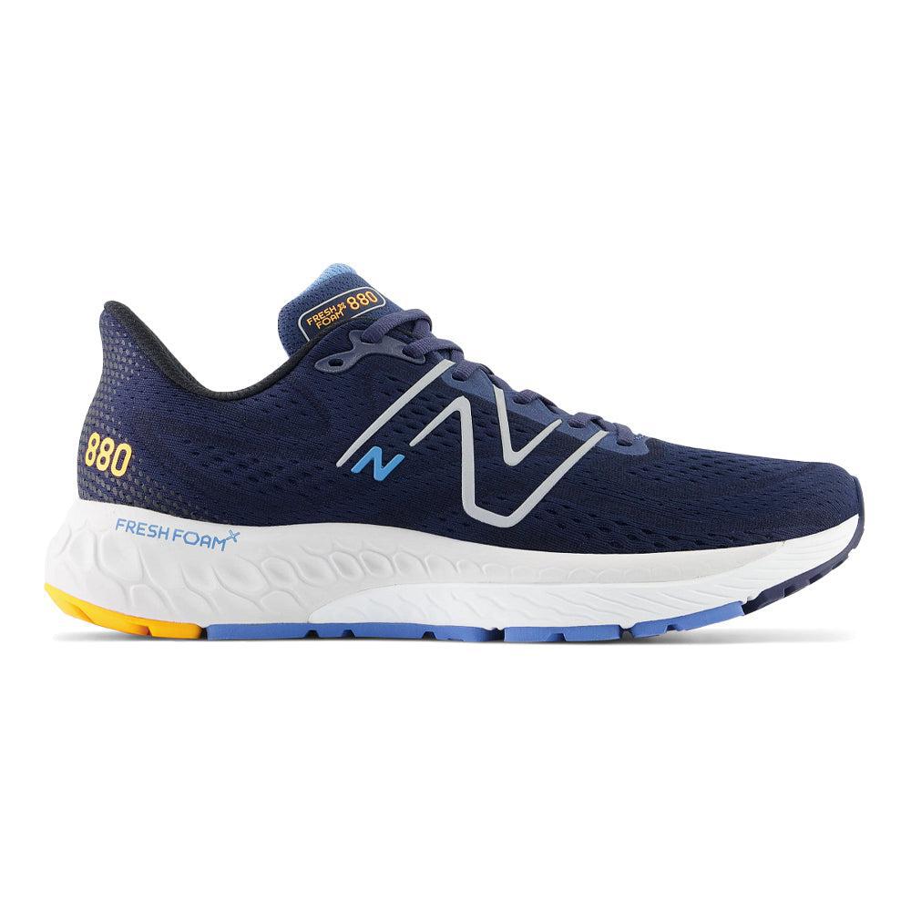 Men's New Balance Fresh Foam X 880v13, NB Navy/Heritage Blue, 12 2E Wide - New Balance Men's Fresh Foam X 880v13 in NB Navy/Heri