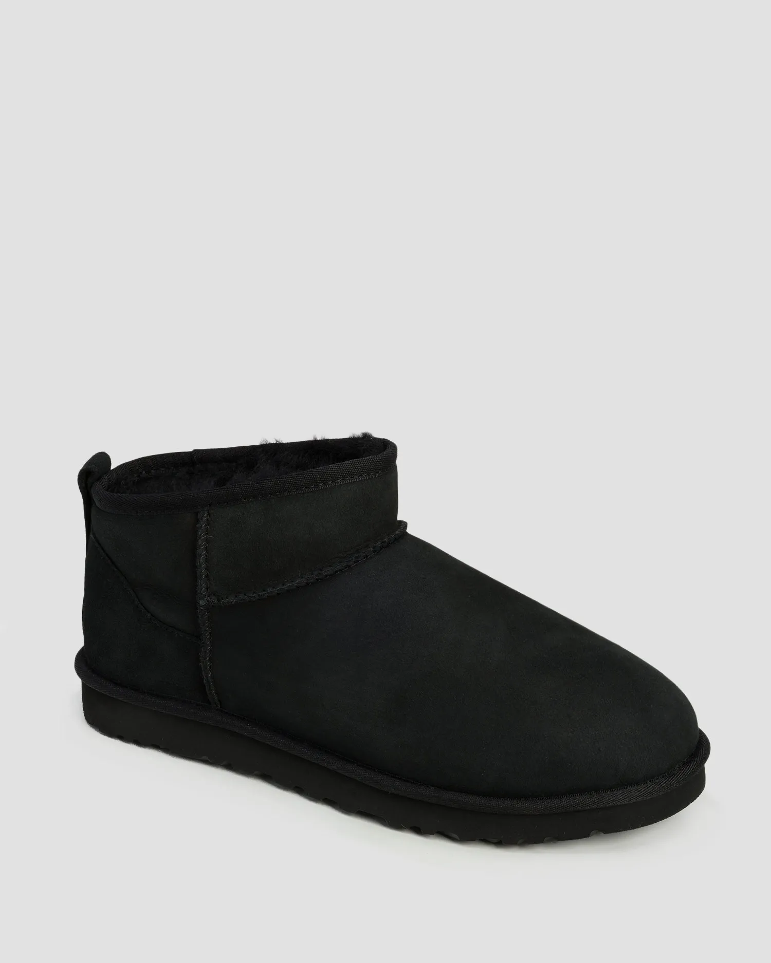 Men's UGG Classic Ultra Mini Black Boots 1137391-black