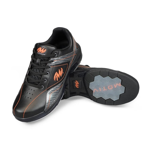 Men's Motiv Propel Bowling Shoes - Black/Carbon/Orange - Left Hand