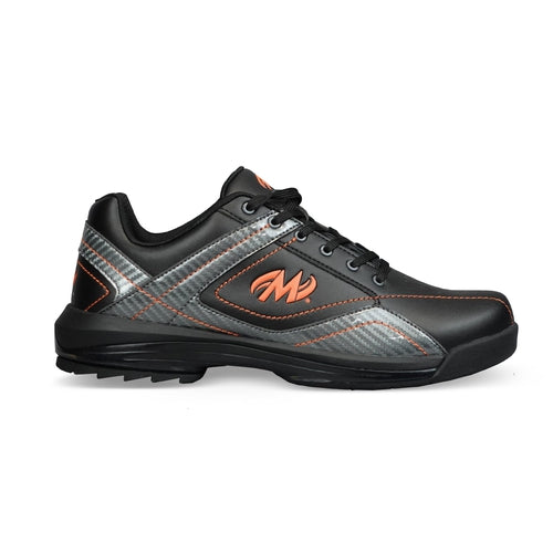 Men's Motiv Propel Bowling Shoes - Black/Carbon/Orange - Left Hand