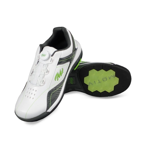 Propel FT White/Carbon/Lime Right Hand Wide Bowling Shoes - Motiv Men's: Results: Men's wide bowling shoes with Propel FT techno