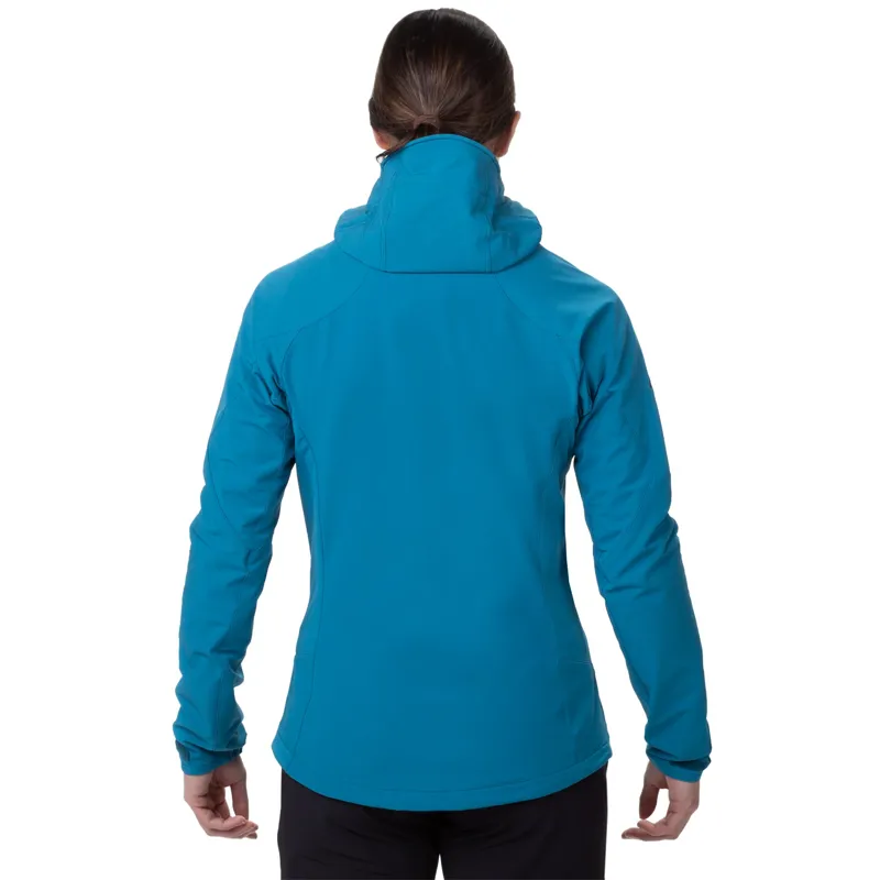 Mountain Equipment Women's Frontier Hooded Jacket Alto Blue