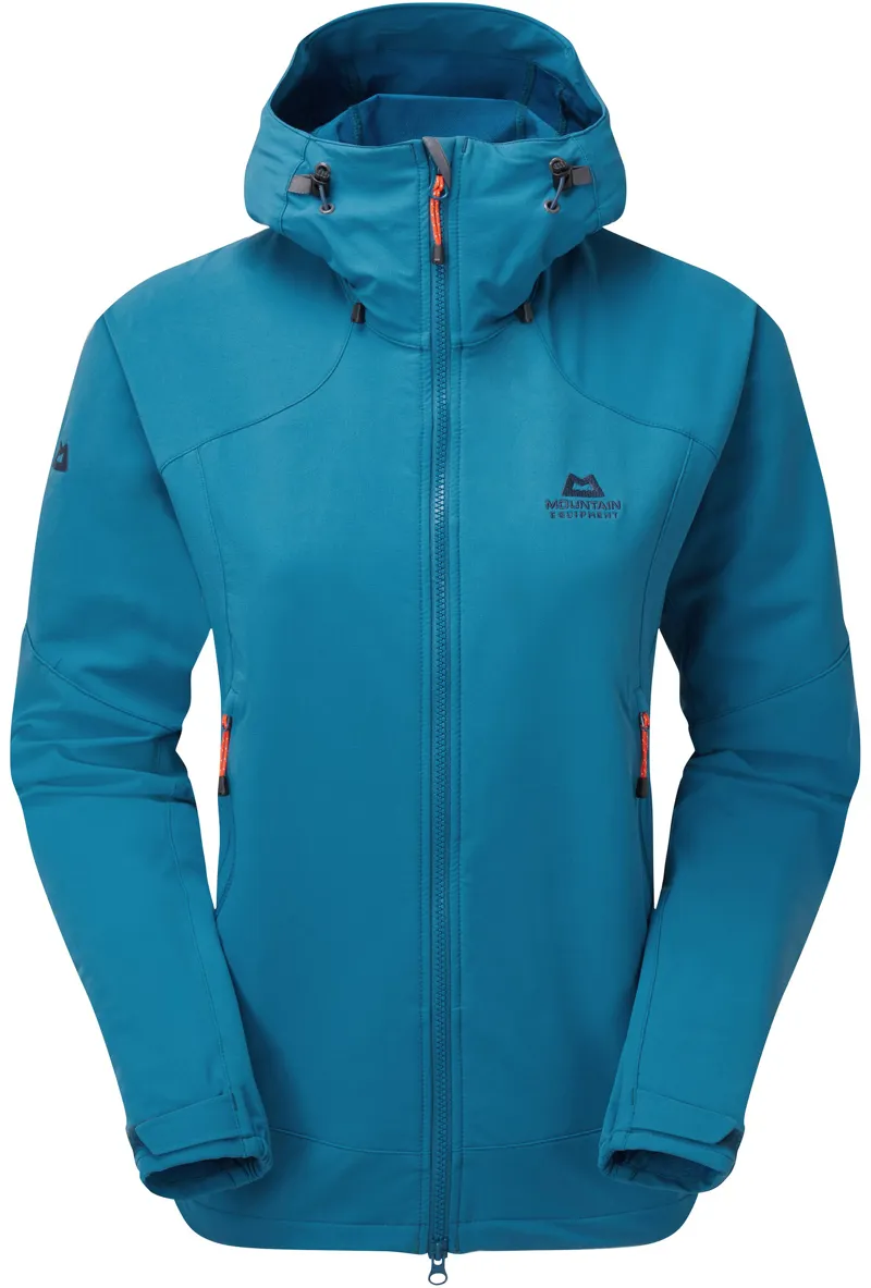 Mountain Equipment Women's Frontier Hooded Jacket Alto Blue