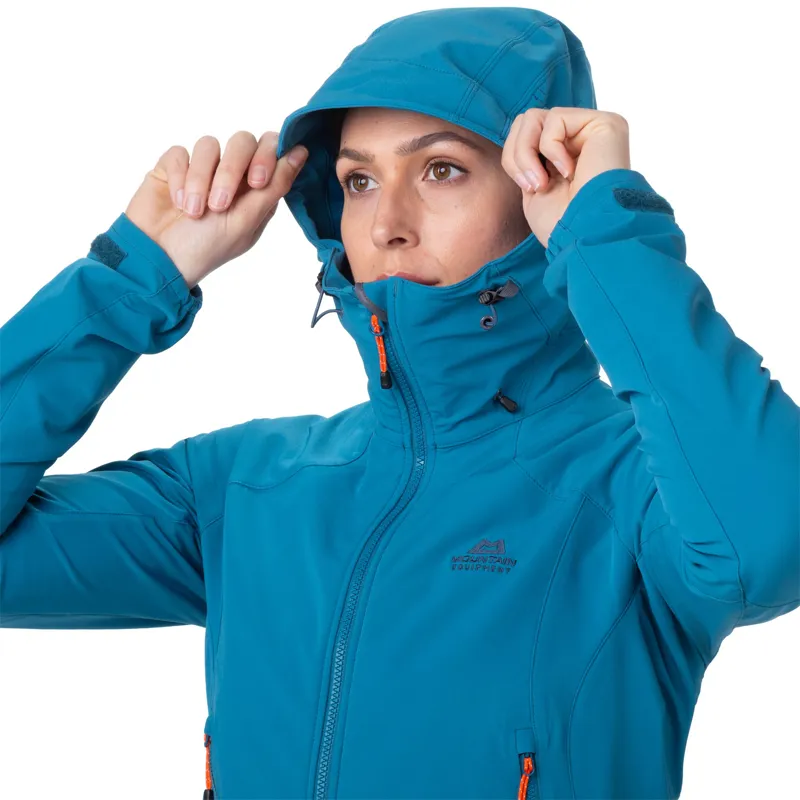 Mountain Equipment Women's Frontier Hooded Jacket Alto Blue