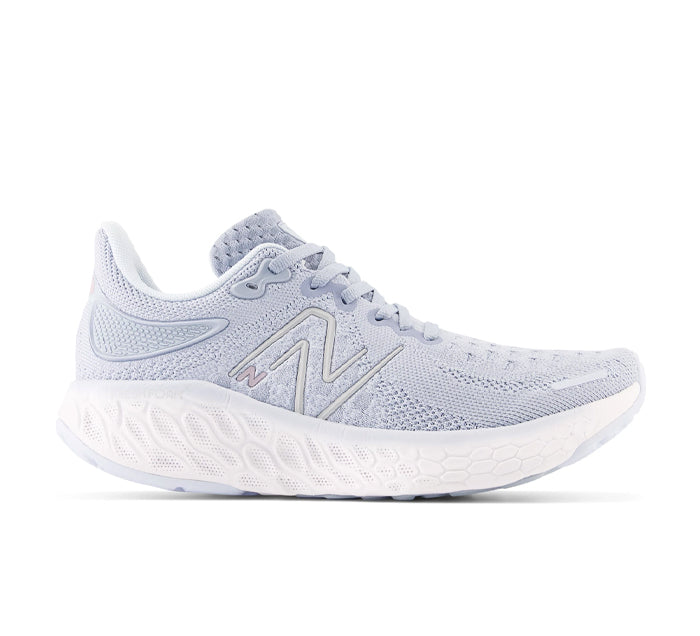 New Balance 1080v12 Wide Women's Running Shoes - Starlight/Arctic Grey