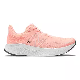 New Balance 1080v12 Women's Running Shoe in Grapefruit/Washed Pink, Size 7 Medium