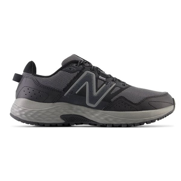 New Balance 410 V8 2E Trail Black Running Shoe for Men.