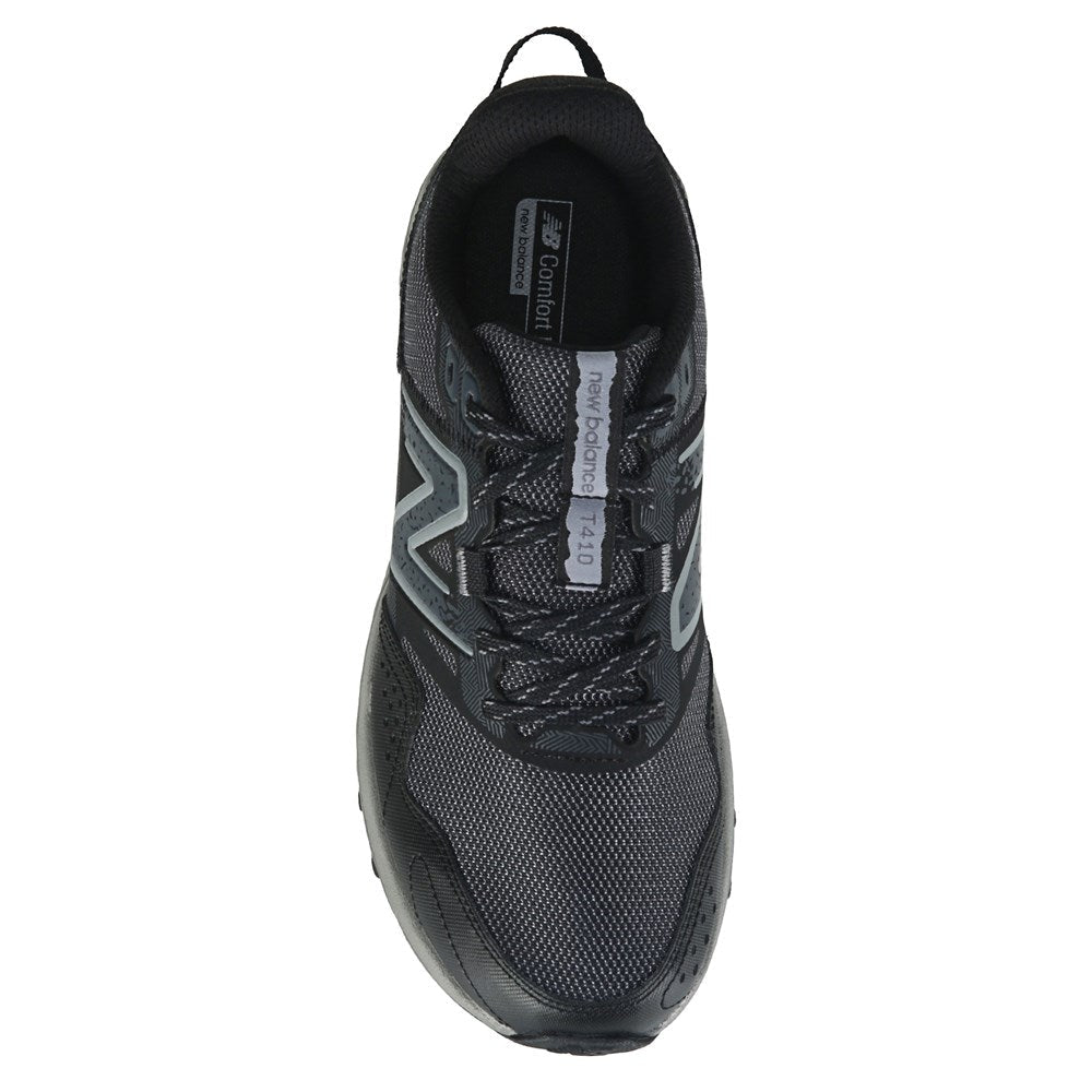 New Balance 410 V8 2E Trail Black Running Shoe for Men.