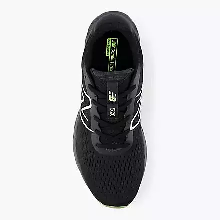 New Balance 520 V8 Men's Black Shoes