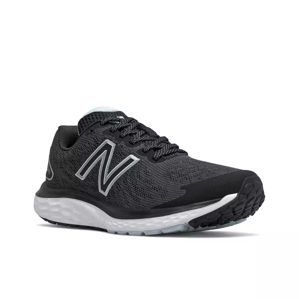 New Balance 680v7 Women's Running Shoe - Black/White - Fresh Foam