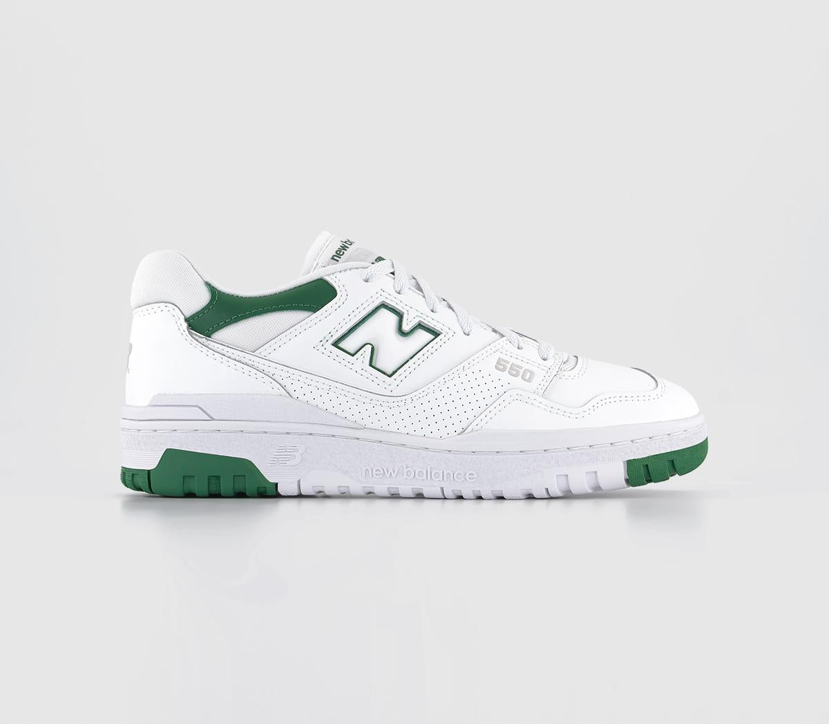 New Balance BB550 sneakers green white