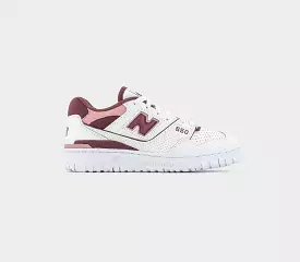 New Balance BB550 Trainers - Sea Salt Pink Red