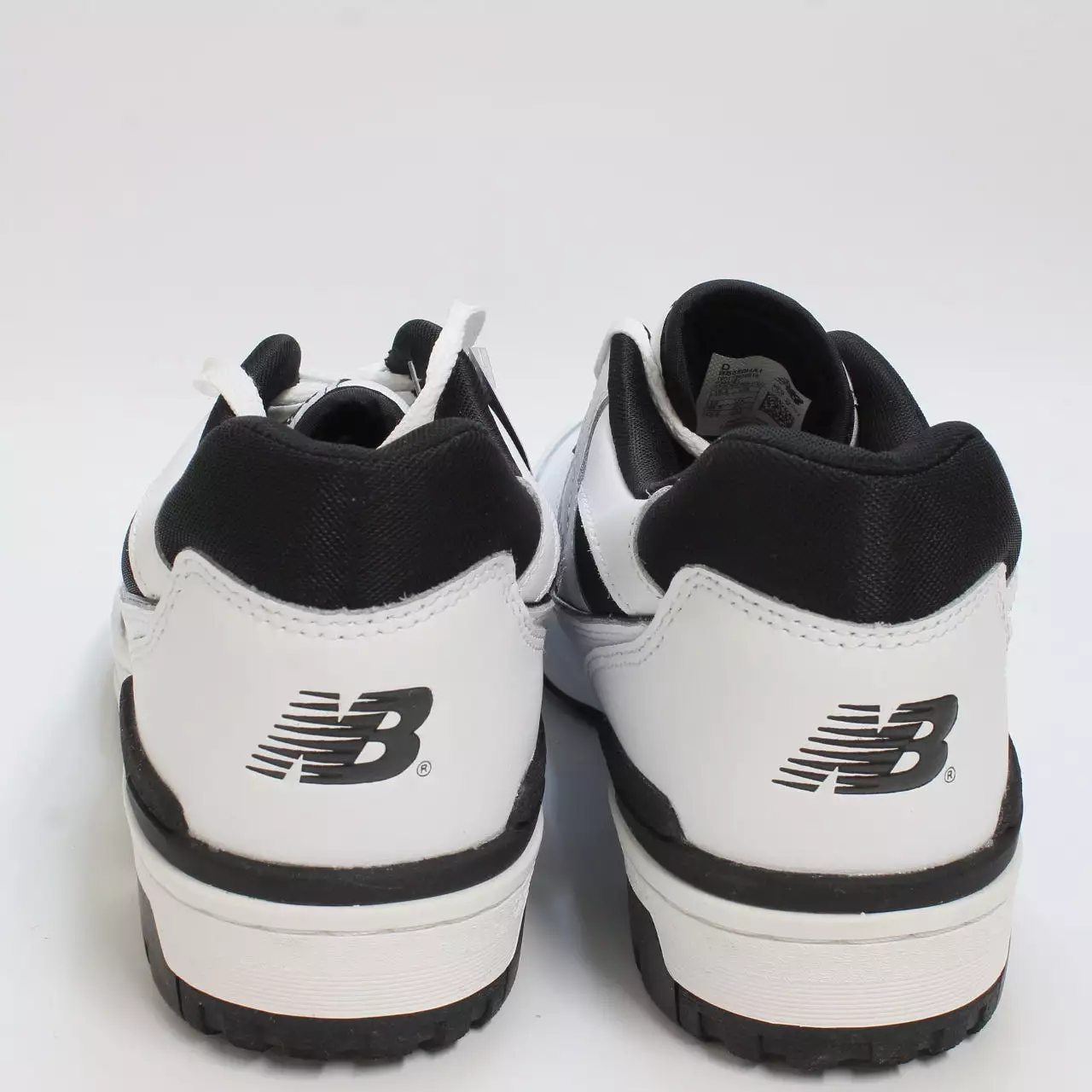 New Balance BB550 White Black Athletic Shoes