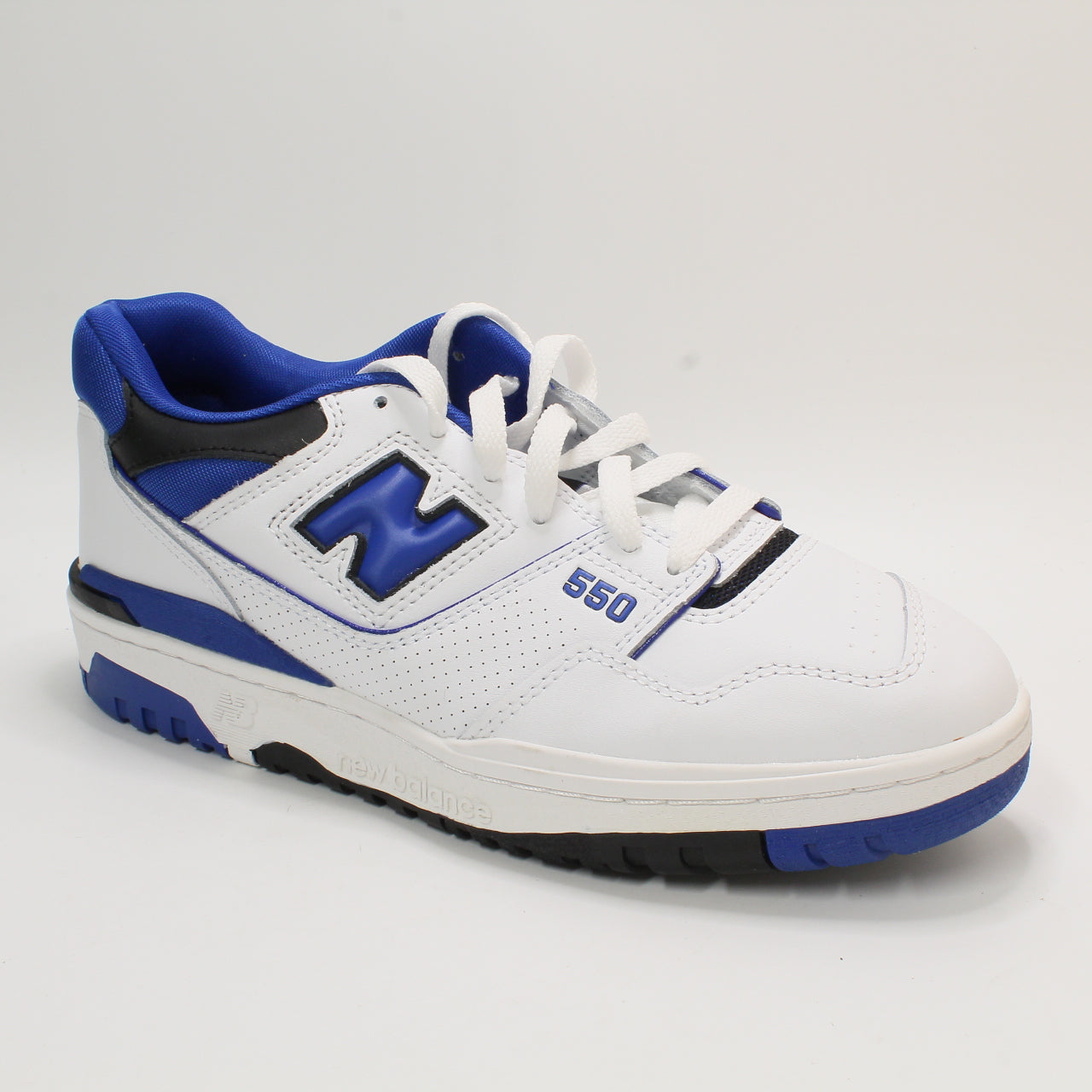 New Balance BB550 White Blue Black Sneakers