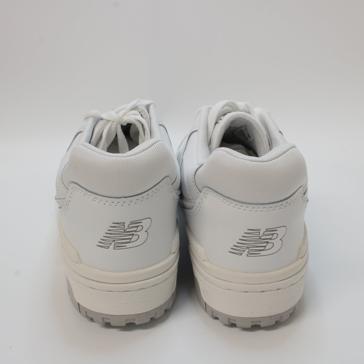 New Balance BB550 White Grey Athletic Shoes