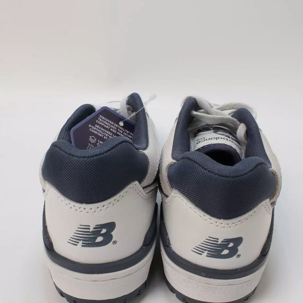 New Balance BB550 White Navy Off-White UK Size 4 - Buy Online Now