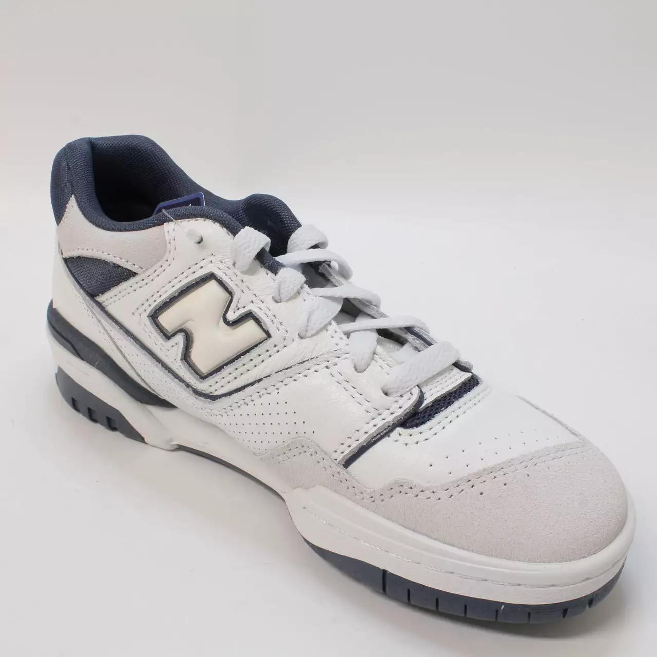 New Balance BB550 White Navy Off-White UK Size 4 - Buy Online Now