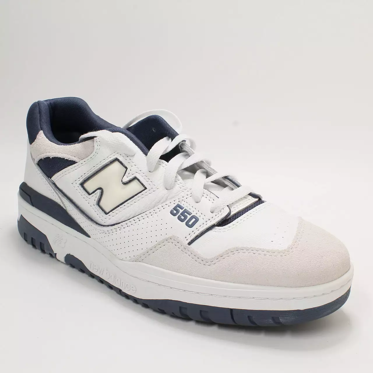 New Balance BB550 White Navy OffWhite Sneakers