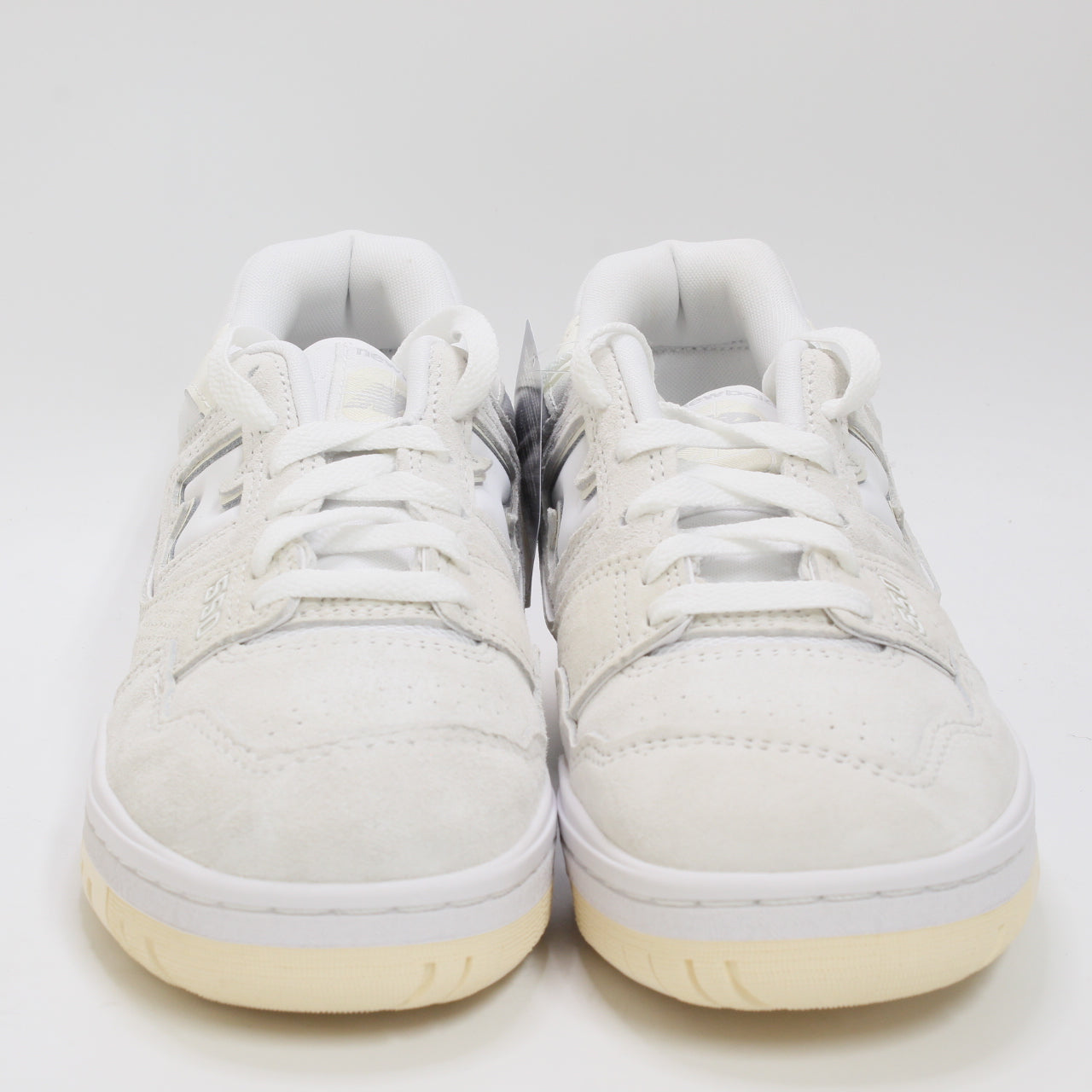 New Balance BB550 White Off White Cream Sneakers