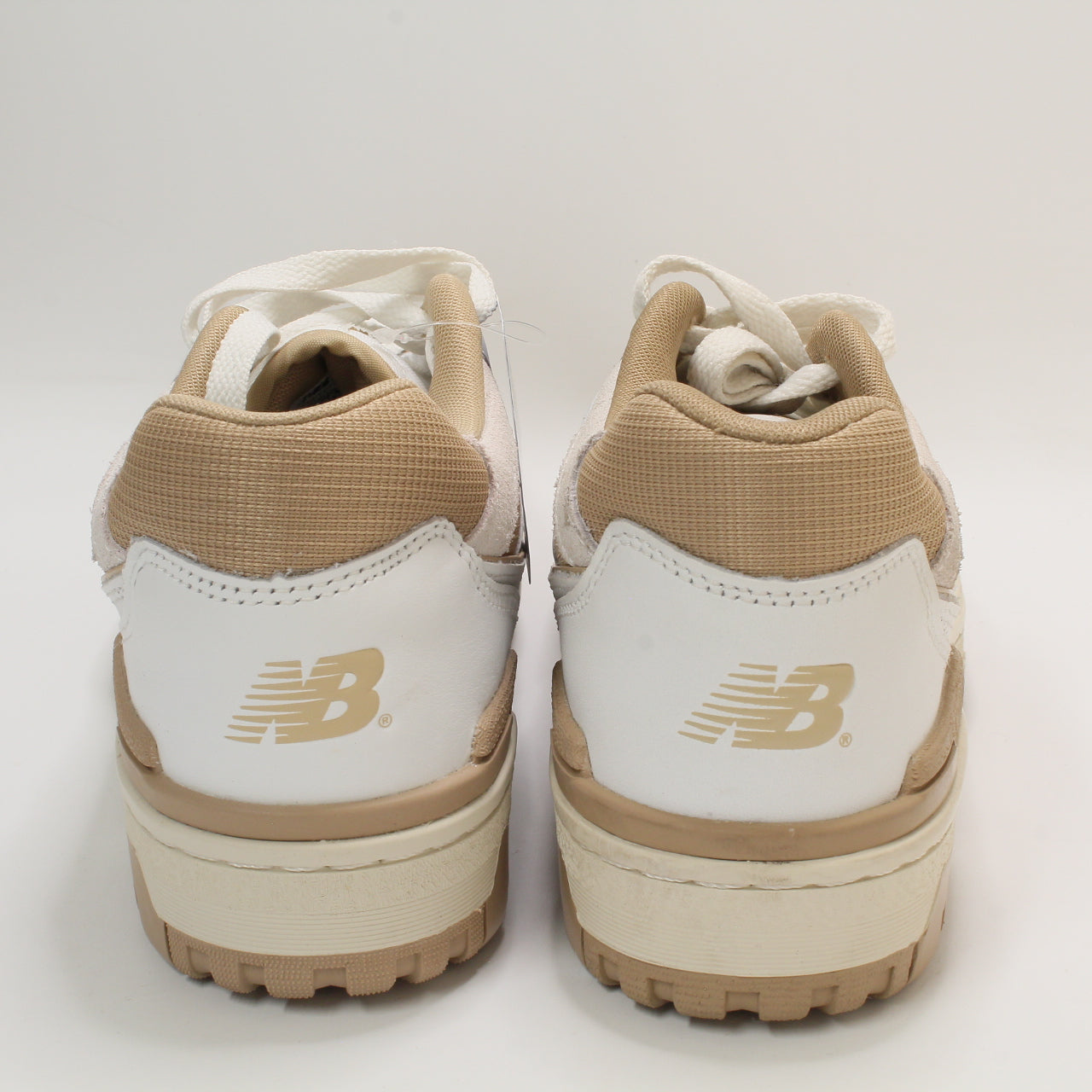 New Balance BB550 White Sand Off-white Athletic Shoes