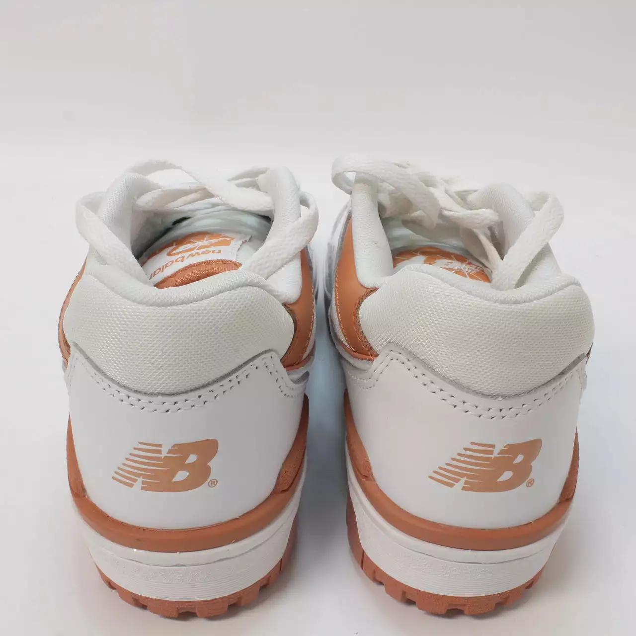 New Balance BB550 - White/Orange/Grey - UK Size 4