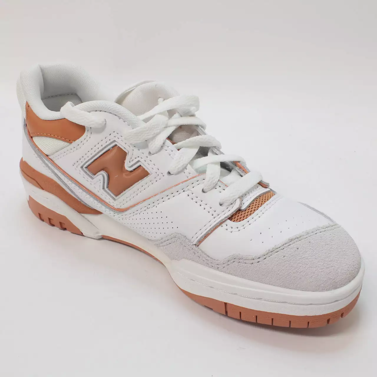 New Balance BB550 - White/Orange/Grey - UK Size 4