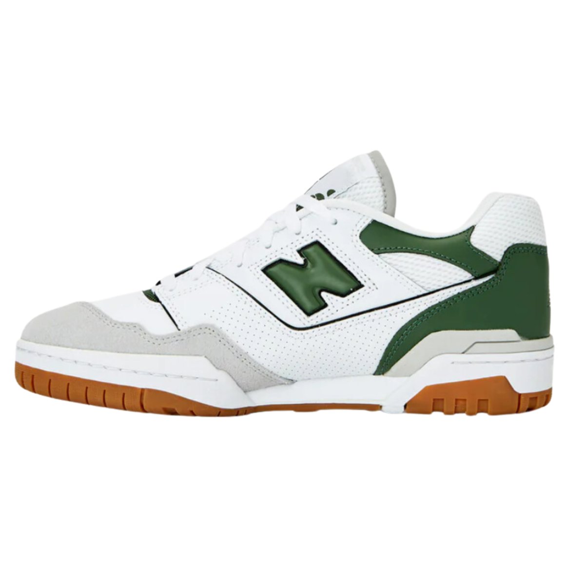 New Balance BB550ESB Men's White Green Gum