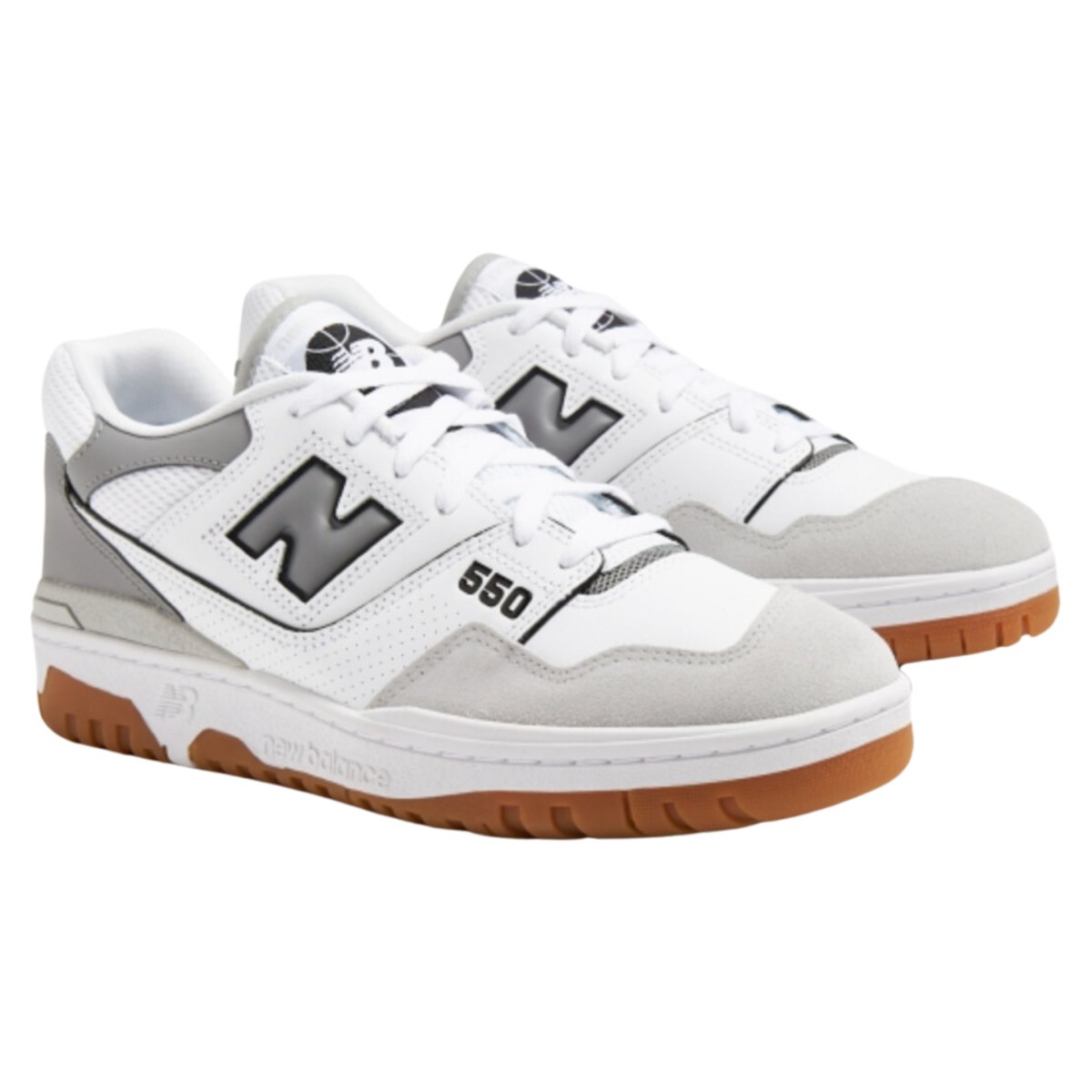 New Balance BB550ESC White Gray Gum Men's - Buy Now