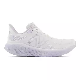 New Balance Fresh Foam X 1080v12 Women's Athletic Shoe in White/Libra/Violet Haze, Size 10.5 B