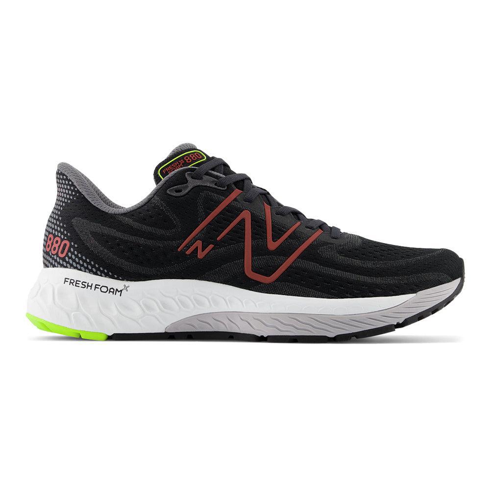 New Balance Fresh Foam X 880v13 - Black/Brick Red - 9 D Medium