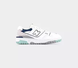 New Balance Kids BB550 Gs Trainers - White Grey Blue