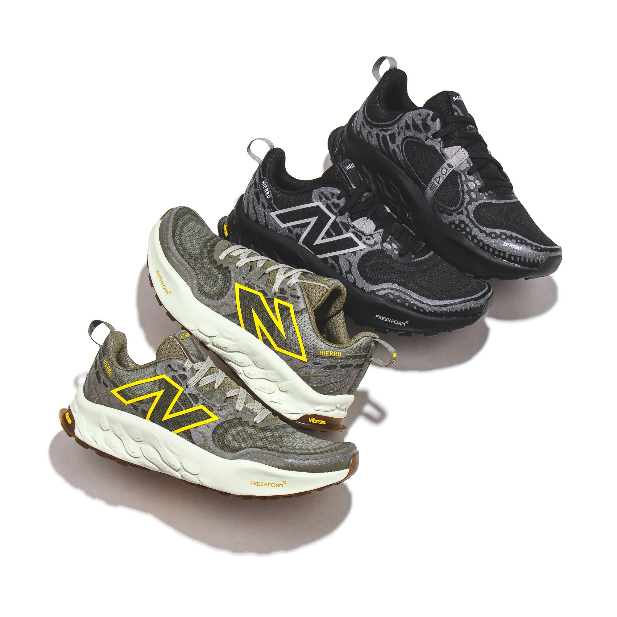 New Balance Men Fresh Foam X Hierro v8 Dark Olivine MTHIERQ8 Sneakers