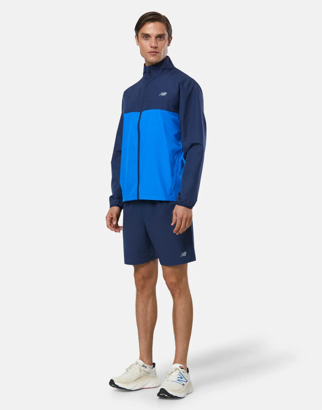 new balance men's running jacket