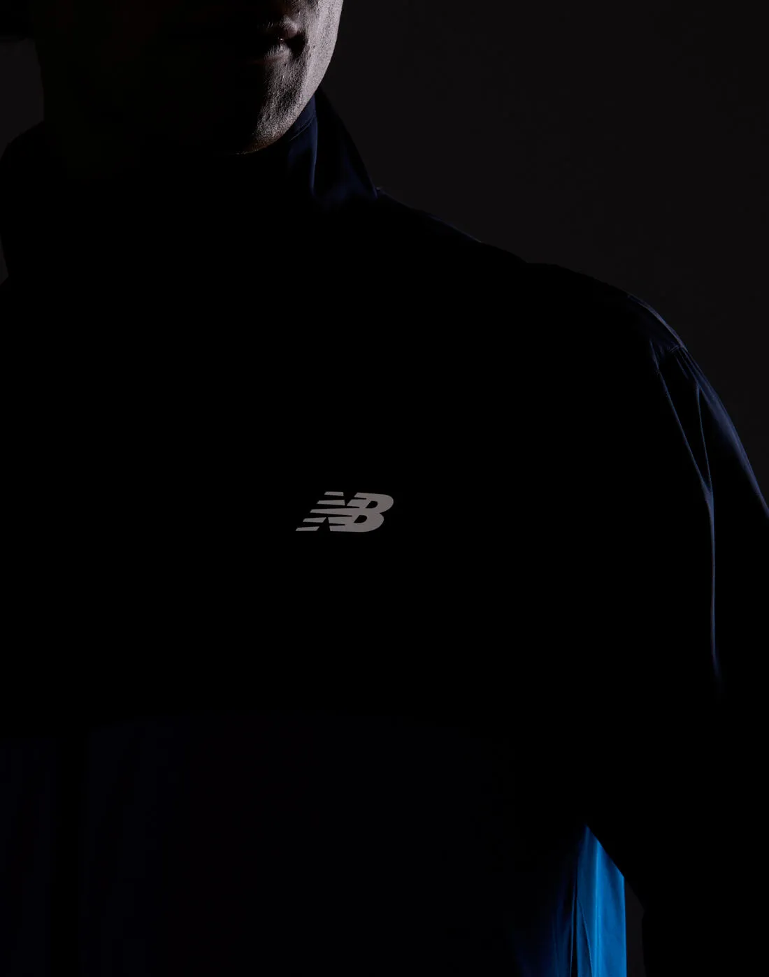 new balance men's running jacket