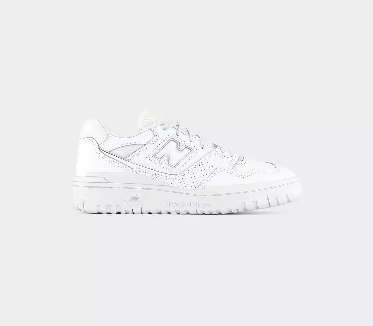 New Balance Off White Cream BB550 Trainers.