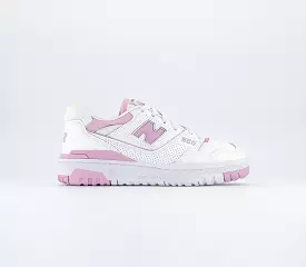 New Balance White Pink White Trainers