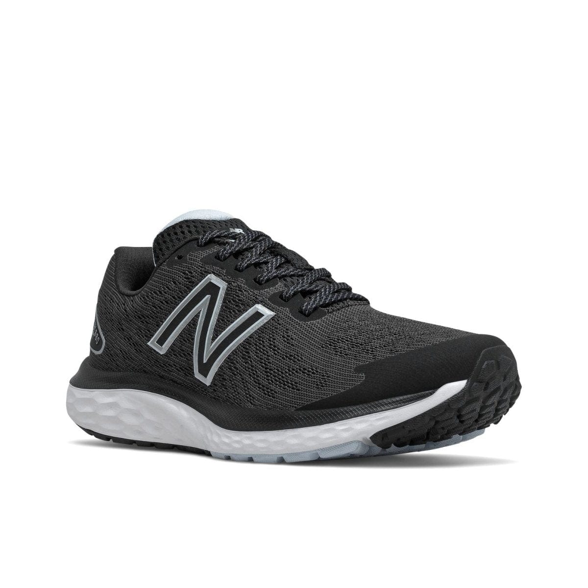 New Balance Women's Fresh Foam 680V7 Black White Running Shoe