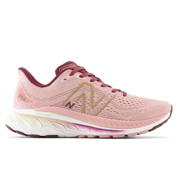 New Balance Women's Fresh Foam X 860v13 Pink Moon Burgundy