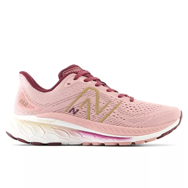 New Balance Women's Fresh Foam X 860v13 Pink Moon Burgundy