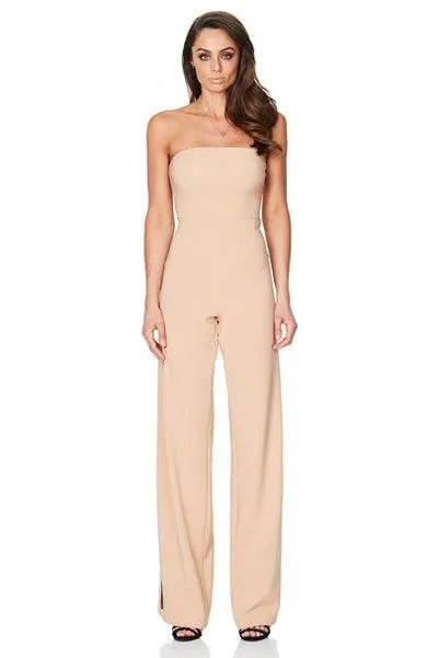 Nookie Camel Glamour Jumpsuit