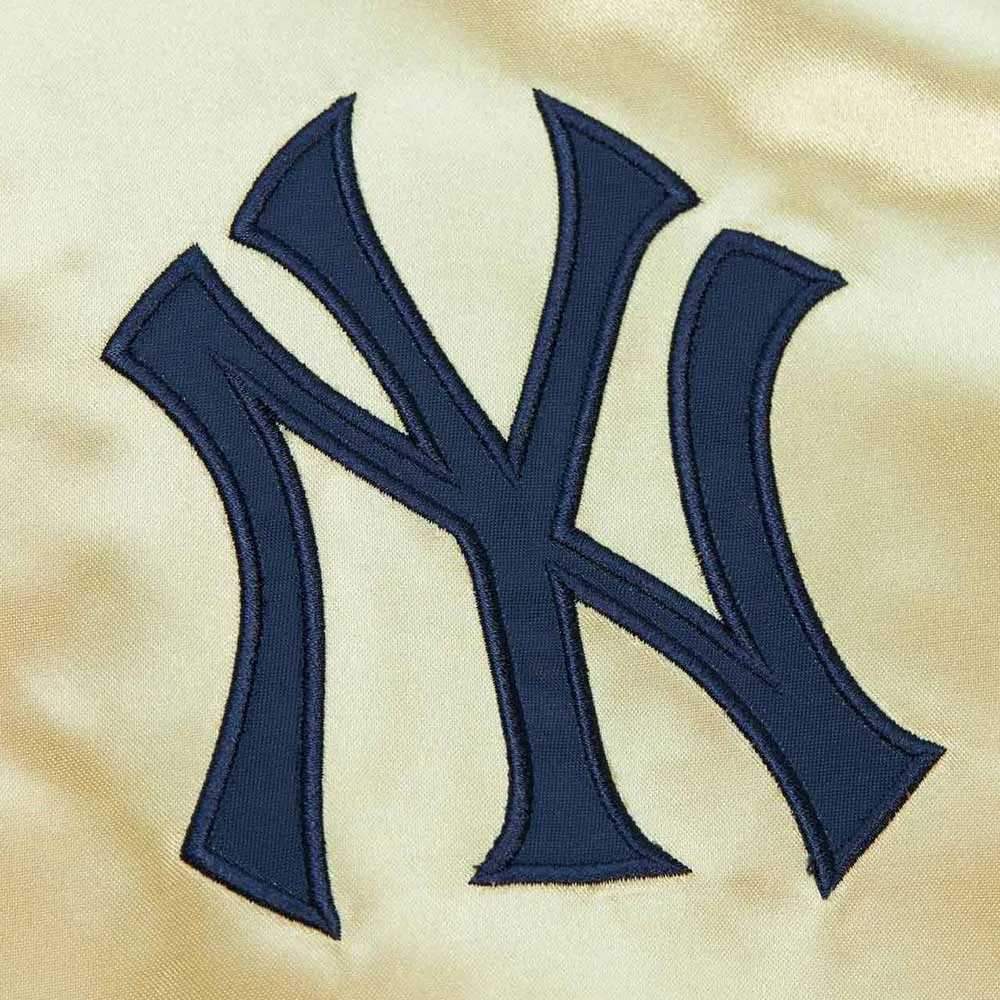 NY Yankees Team OG 2.0 Gold Satin Jacket