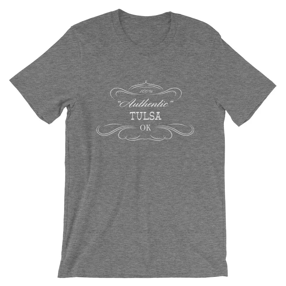 Oklahoma - Tulsa OK - Unisex Short-Sleeve T-Shirt - Genuine