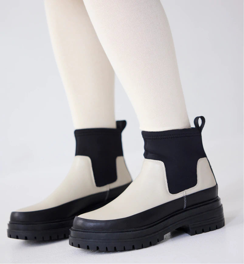 Orion Skies Leather Boot | Milk - Buy Online at Competitive Prices