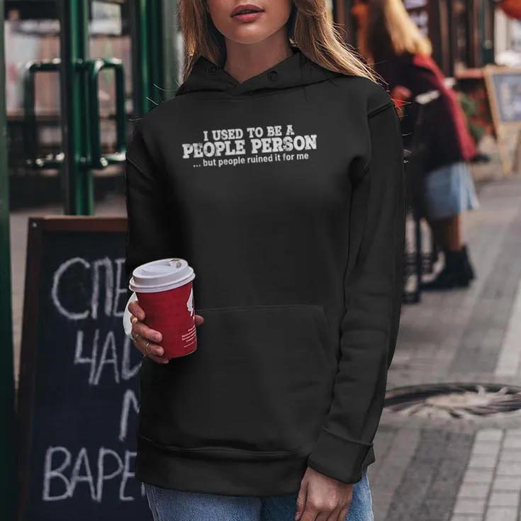 People Person Sarcasm Women Hoodie