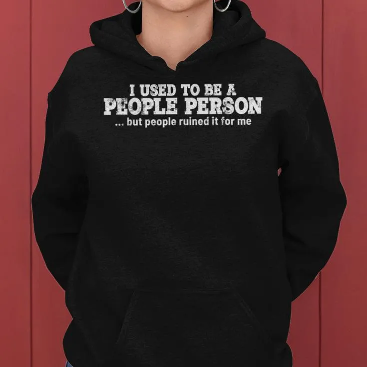 People Person Sarcasm Women Hoodie