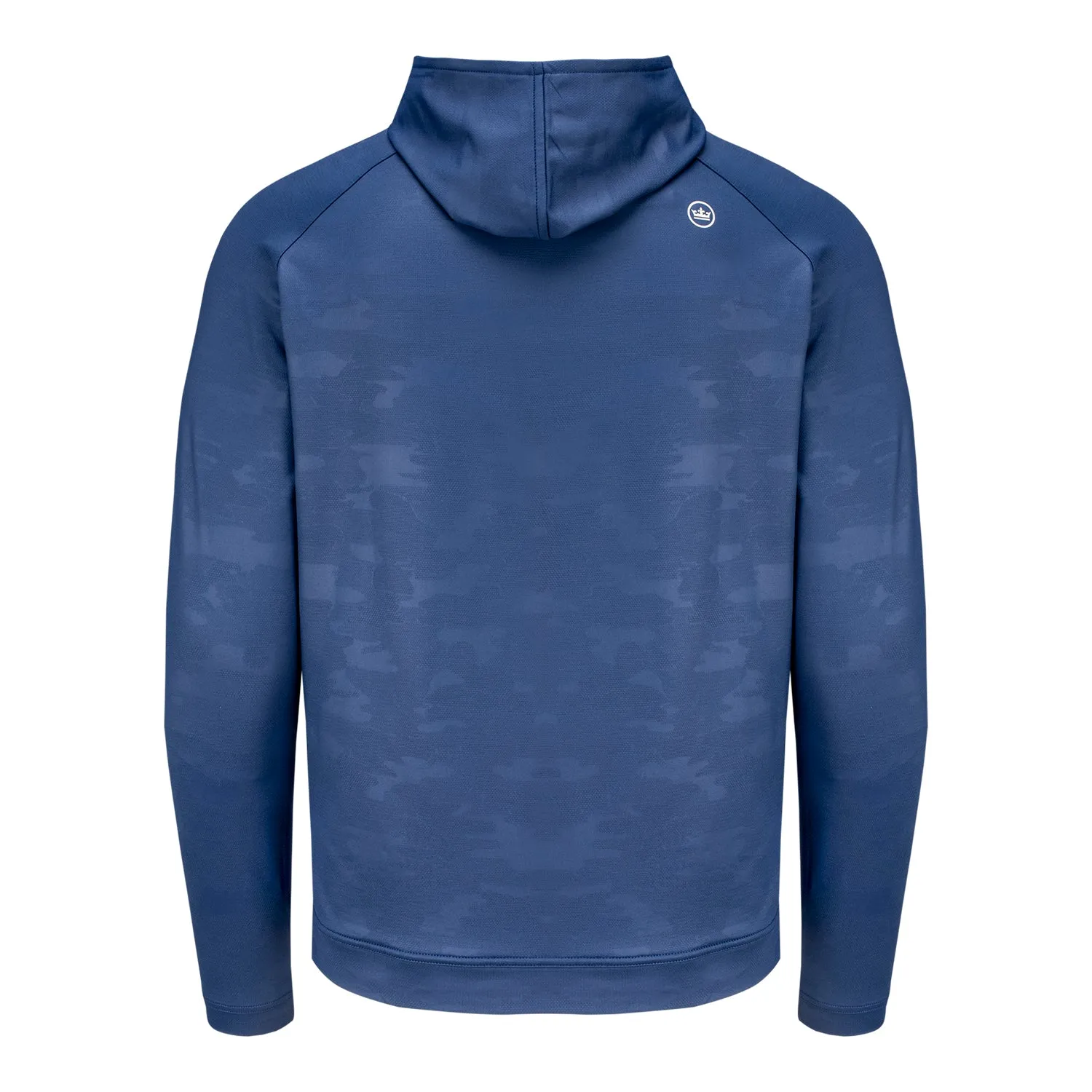 Peter Millar Navy 2024 Solheim Cup Pine Camo Pattern Performance Hoodie