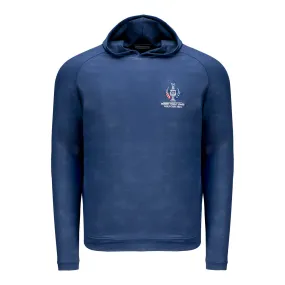 Peter Millar Navy 2024 Solheim Cup Pine Camo Pattern Performance Hoodie