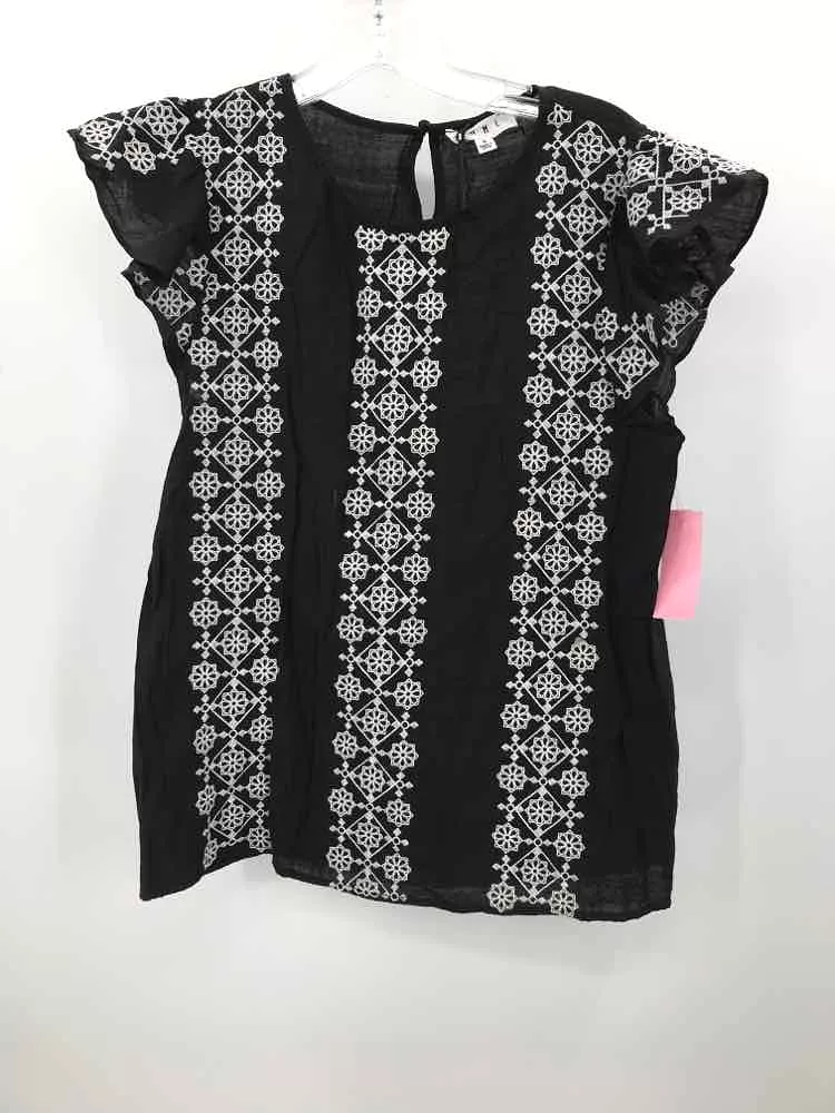 Pre-Owned THML Black Size Small Blouse - Buy Online Now - Limited Stock Available